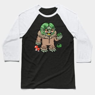 Forked Tongue Toad Licker Baseball T-Shirt